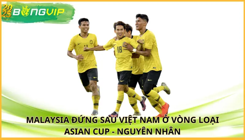 Malaysia đứng sau Việt Nam ở vòng loại Asian Cup
